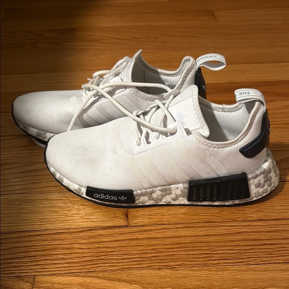 Adidas White and Black Sneakers